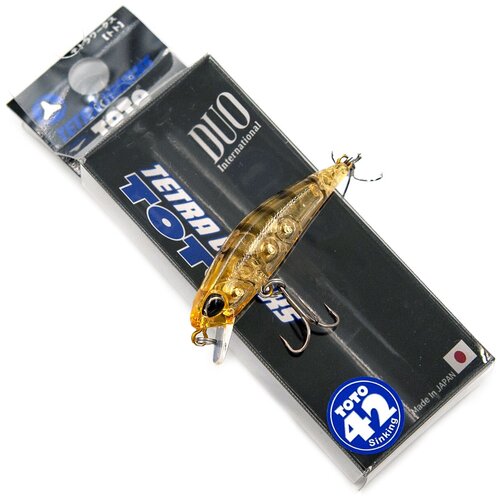 Воблер DUO TETRA WORKS TOTO 42S 2,8g цвет CCC0312 GOLD SHRIMP