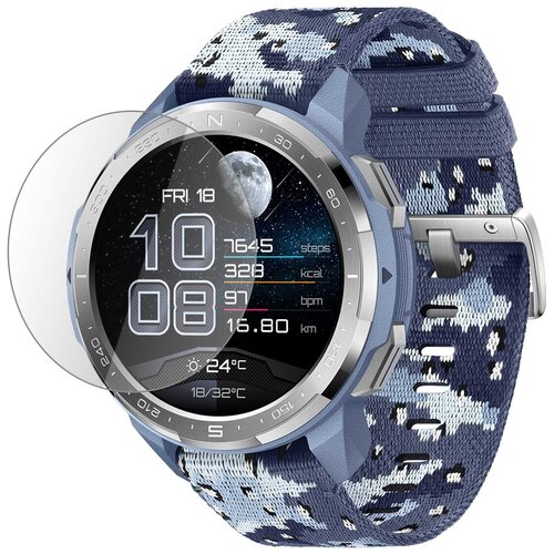 Матовая защитная плёнка для смарт-часов HONOR WATCH GS PRO 80B, гидрогелевая, на дисплей, не стекло гидрогелевая защитная пленка для смарт часов honor watch gs pro 6 шт глянцевые