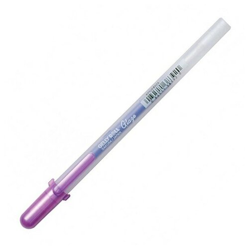 Шариковая ручка Sakura Ручка гелевая GELLY ROLL GLAZE Sakura, Фиолетовый