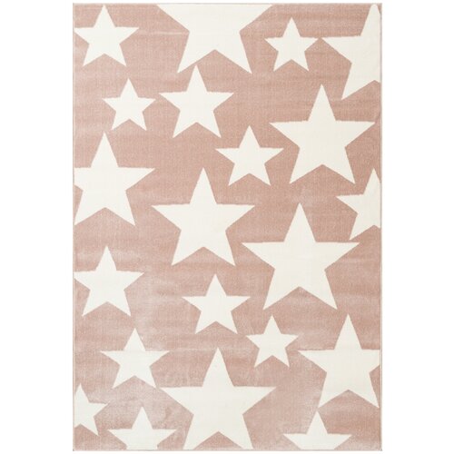 Ковер на пол в детскую розовый, пастельный 1,2 на 1,7 м Lids 18003-121