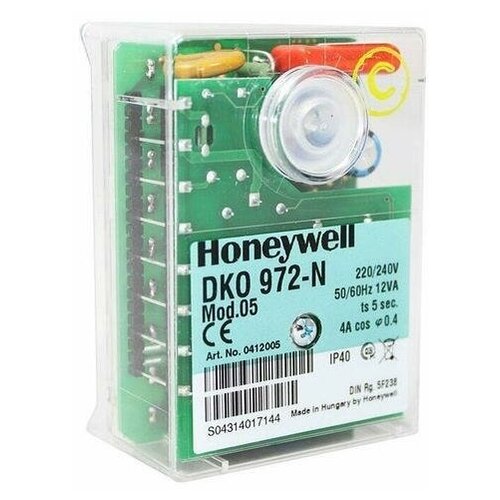 zip kotly блок управления горением honeywell satronic dko 972 n mod 05 арт 0412005 чешская республика Топочный автомат Satronic/Honeywell DKO 972-N Mod.05 0412005U