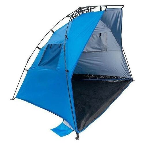 Палатка-автомат пляжная NISUS / зонт пляжный / для защиты от ветра / солнца