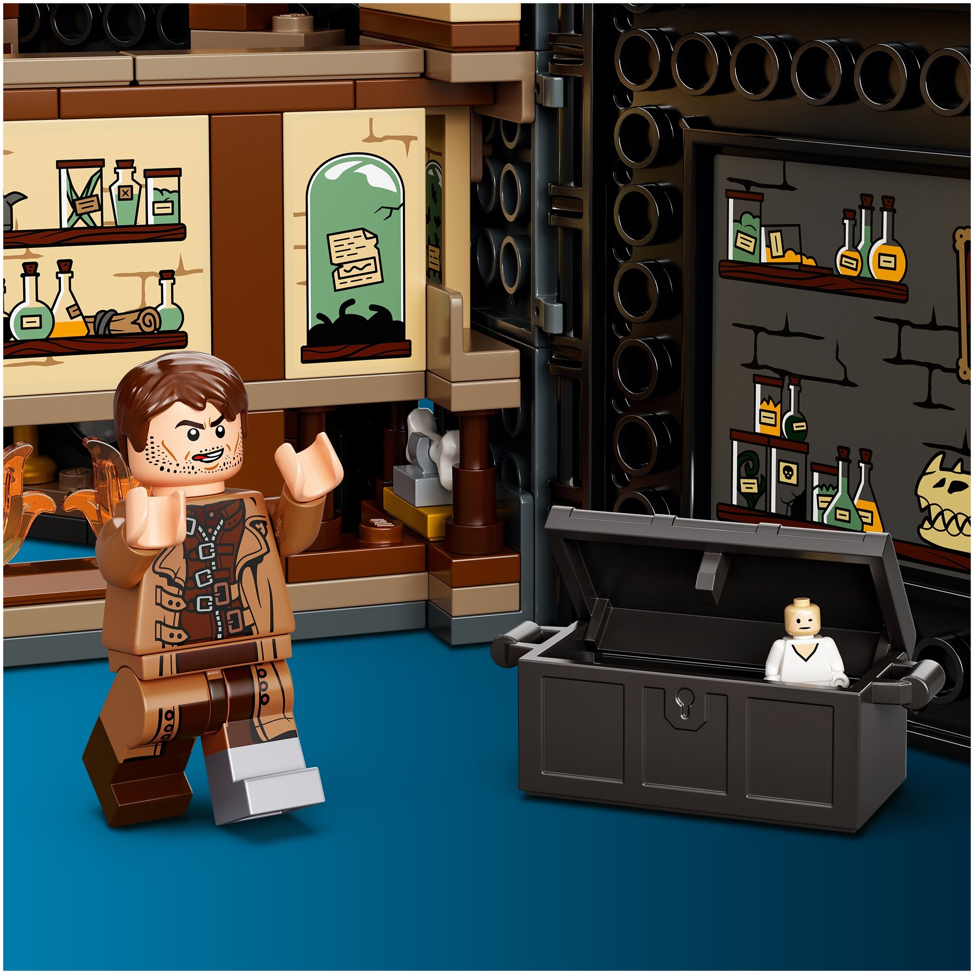 Конструктор LEGO Harry Potter 76397 "Учёба в Хогвартсе: Урок защиты" - фото №9