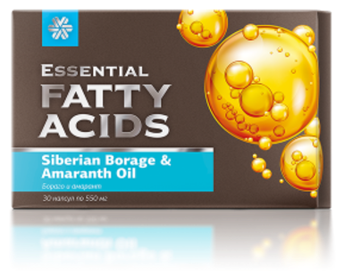 Бораго и амарант - Essential Fatty Acids 30 капсул / Сибирское здоровье / Для профилактики аллергических реакций / БАДы