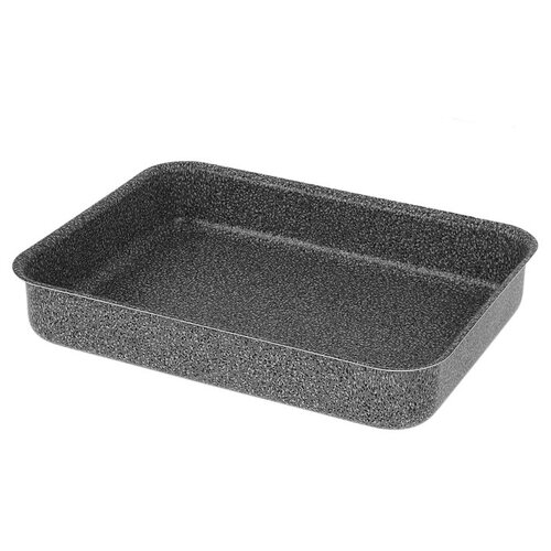 Противень Onyx, 24×31,5×5,5 см, антипригарное покрытие, цвет серый