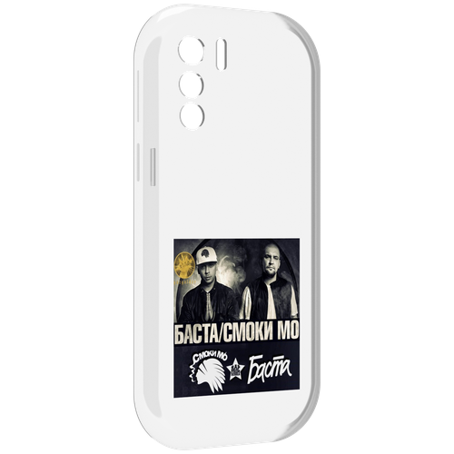 Чехол MyPads Баста, Смоки Мо Баста для UleFone Note 13P задняя-панель-накладка-бампер