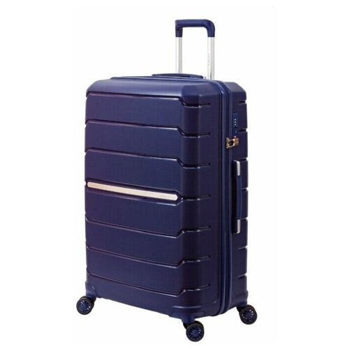 фото Чемодан облегченный supra luggage sts-1004-l, navy blue с антивандальным кодовым замком tsa, 90 литров, 4 колеса с поворотом на 360 градусов