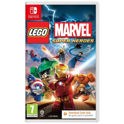 Игра LEGO Marvel Super Heroes. Код загрузки Digital Edition для Nintendo Switch, карта активации, Российская Федерация игра lego marvel super heroes код загрузки digital edition для nintendo switch карта активации