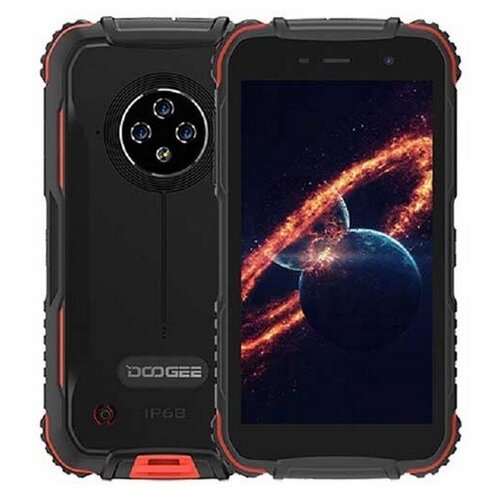 фото Смартфон doogee s35, flame red