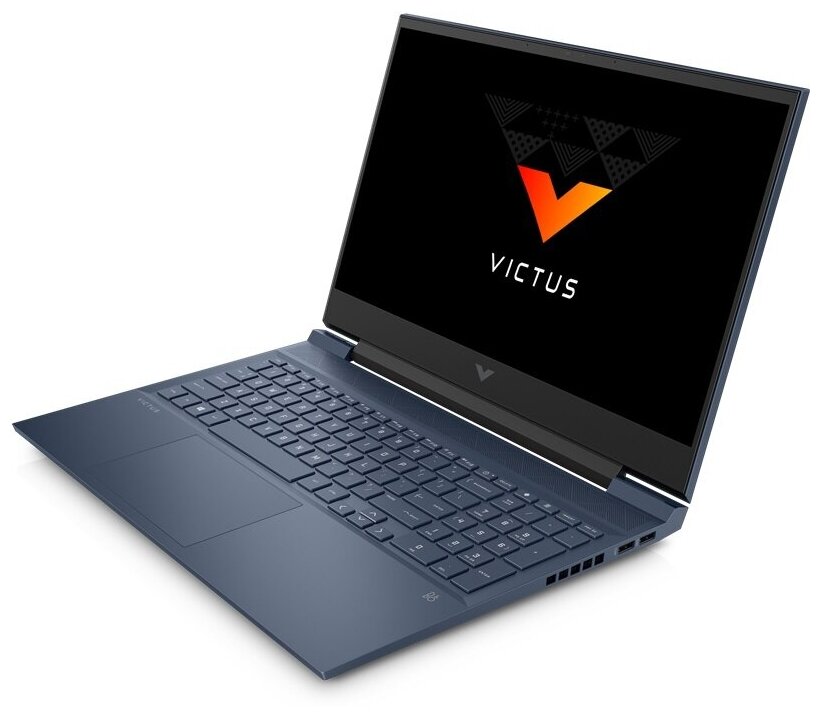 Ноутбук HP Victus 16-e0076ur 4E1K8EA 161 Ryzen 5 5600H 16Gb SSD 1024Gb GeForce RTX 3050Ti для ноутбуков Синий
