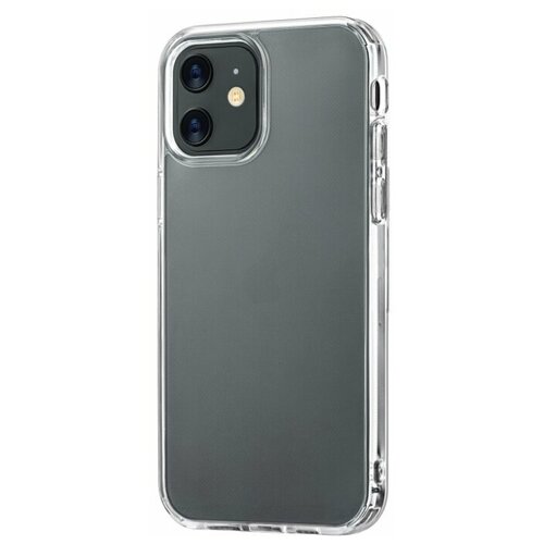 фото Чехол ubear для iphone 12 mini, real case (transparent pc+tpu), прозрачный