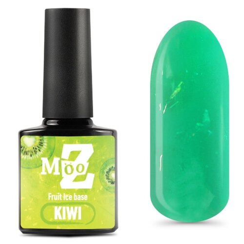 Mooz Базовое покрытие Fruit Ice, kiwi, 9 мл mooz база fruit ice blueberry 9 мл