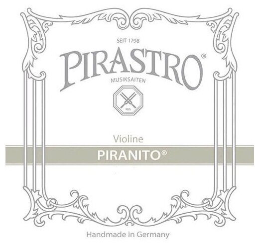 615500 Piranito 4/4 Violin Комплект струн для скрипки (металл), Pirastro