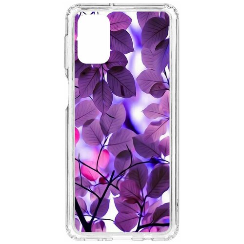 фото Чехол на samsung galaxy m31s kruche print purple leaves / чехол для samsung / чехол с рисунком / чехол с принтом / чехол для самсунг / чехол для самсунг / бампер на гелакси / чехол накладка для гэлэкси / противоударная накладка для samsung galaxy / защита для galaxy / защита на samsung / cиликоновый чехол для samaung galaxy / пластиковый чехол на самсунг / защитный чехол для самсунг / чехольчик / защита телефона / ударопрочный чехол / галакси кruче