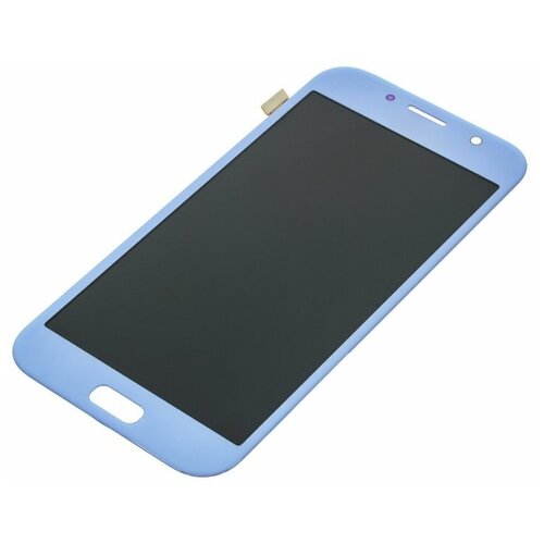 Дисплей для Samsung A720 Galaxy A7 (2017) (в сборе с тачскрином) голубой, AAA дисплей для samsung a710 galaxy a7 2016 в сборе с тачскрином белый aaa