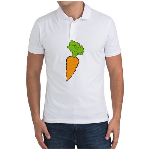 Рубашка- поло CoolPodarok Морковь