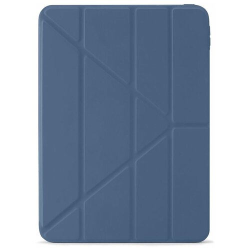 Чехол Pipetto Origami (P045-51-T) для iPad Pro 11 2018-2021 (Blue) чехол pipetto for ipad 10 5 clear back cover