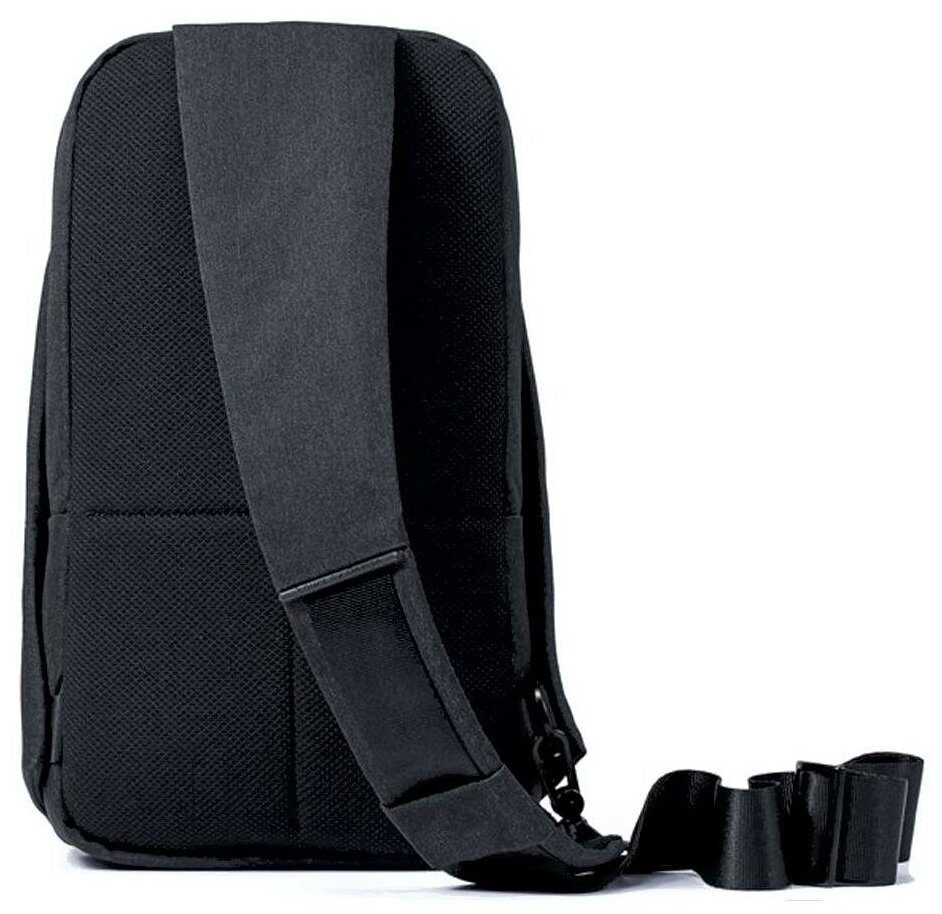 Рюкзак NINETYGO City sling bag черный - фото №9