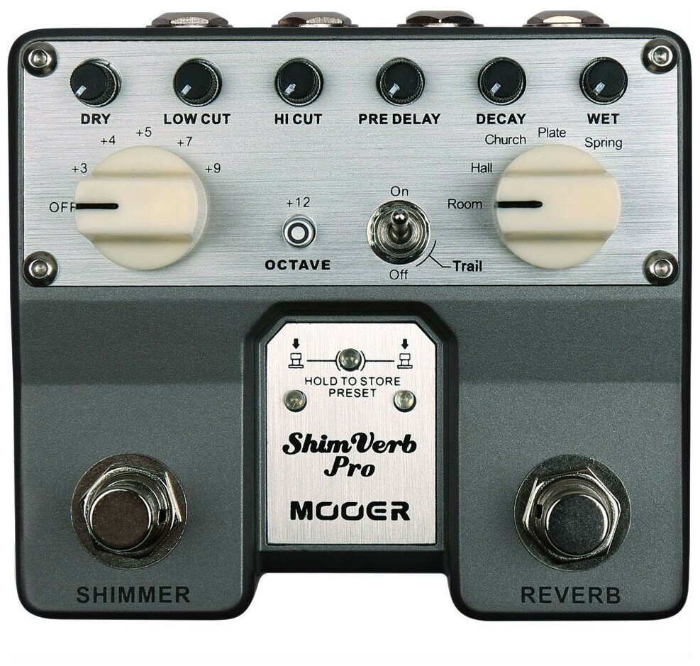 Mooer ShimVerb Pro двойная мини-педаль Reverb-Shimmer