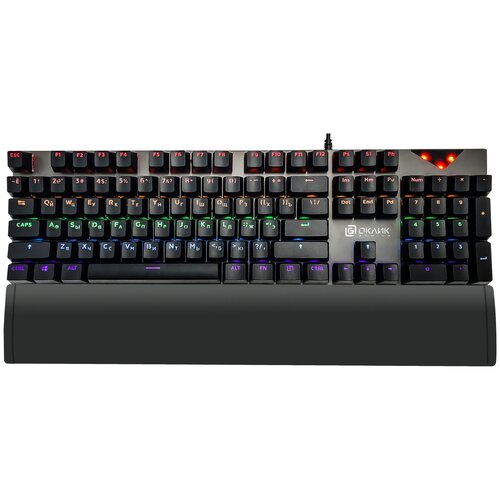 Игровая клавиатура Oklick 935G Ragnar черный 308400₽