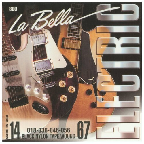 800M Комплект струн для электрогитары 14-67 La Bella