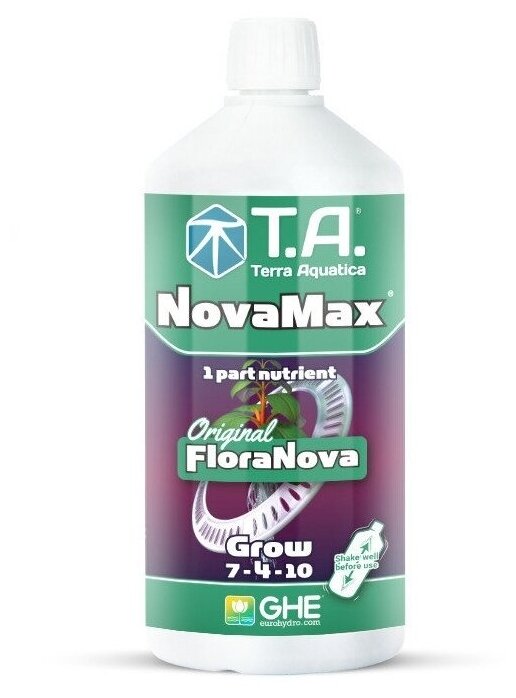 Удобрение Terra Aquatica NovaMax Grow, 1 л