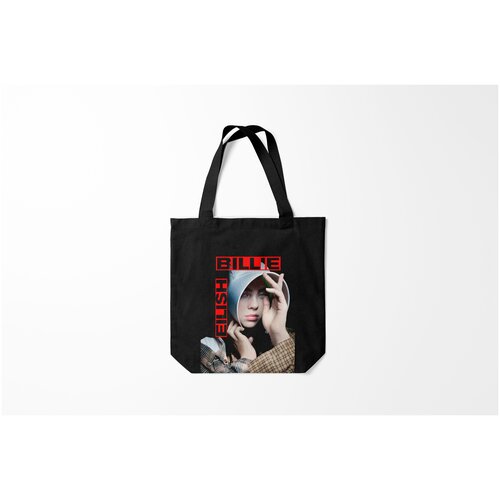фото Сумка-шоппер / 40х40 см / разная музыка / billie eilish burnettie
