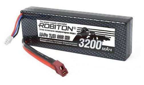 Аккумуляторная сборка ROBITON LP-HTB2-3200 Lipo 7.4В 3200мАч