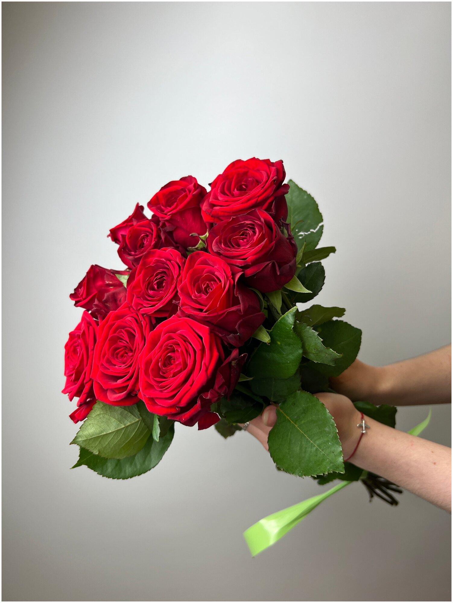Роза красная Ред Наоми 70 см 41 шт