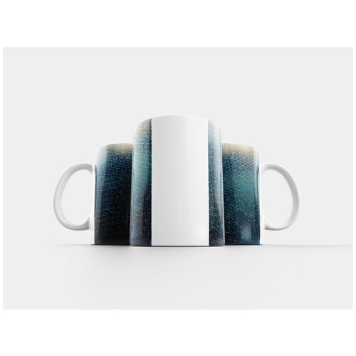 фото Кружка "шаблон, целлофан, пластик" 320 мл lotsprints