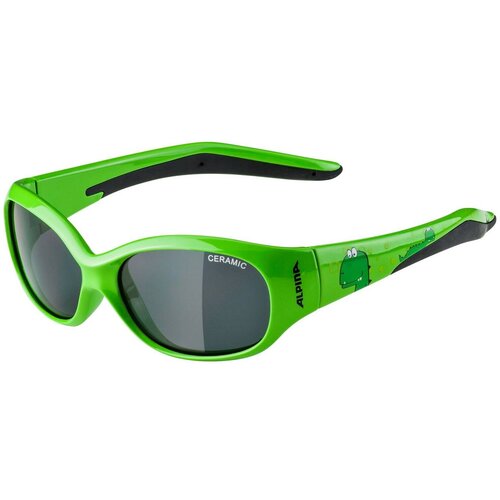 Велоочки Alpina Flexxy Kids 2021, год 2021, цвет Зеленый