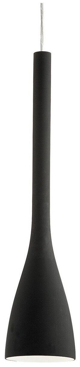 Светильник подвесной ideal lux Flut SP1 Big макс.1х60Вт IP20 Е27 230В Черный/Белый Стекло/Металл Без лампы 035680.