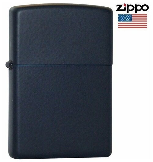 Оригинальная бензиновая зажигалка ZIPPO Classic 239 с покрытием Navy Matte