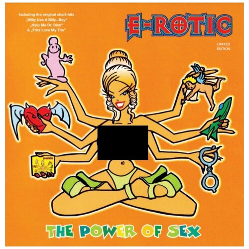 Виниловая пластинка E-Rotic. The Power Of Sex (LP) e rotic виниловая пластинка e rotic greatest tits