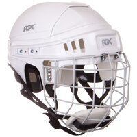 Шлем игрока хоккейный с маской RGX белый L (59-63)