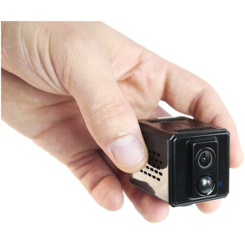 Автономная Full HD Wi-Fi маленькая веб камера - JMC WF-58 - оповещение по датчику движения на смартфон угол обзора 120 град в подарочной упаковке 646000₽