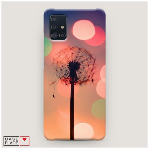 фото Чехол пластиковый samsung galaxy a51 одуванчик case place