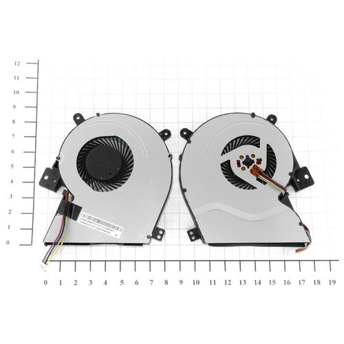 Вентилятор (кулер) для ноутбука Asus X551M (4-pin)
