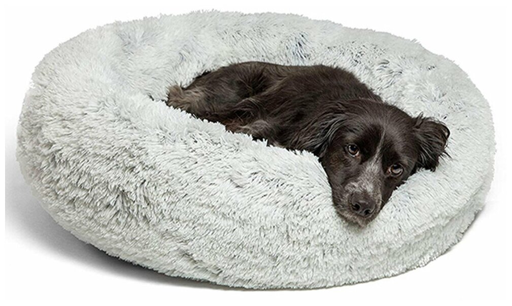 Лежак для собак и кошек (Серый)