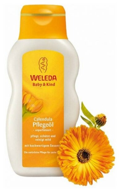 Масло для младенцев Weleda Calendula, 200 мл - фото №10