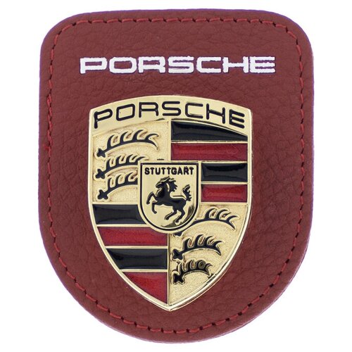 Универсальный автомобильный держатель Porsche красный