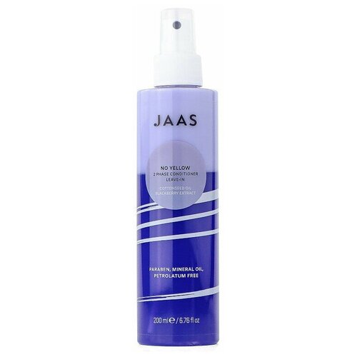 Анти-желтый несмываемый двухфазный кондиционер для волос 2 Phase Leave-in Conditioner No Yellow Jaas, 200 мл