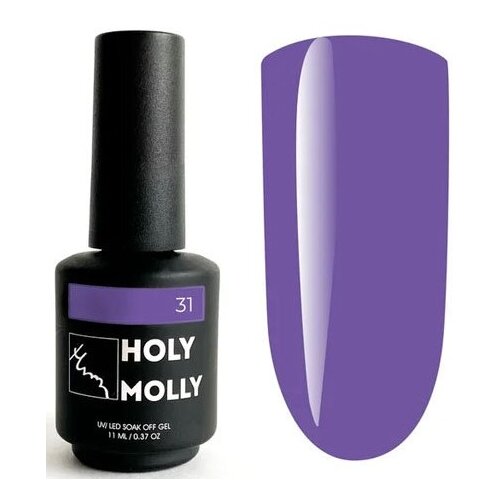 HOLY MOLLY гель-лак для ногтей Colors, 31 мл, 50 г, №031 qt гель лак 031