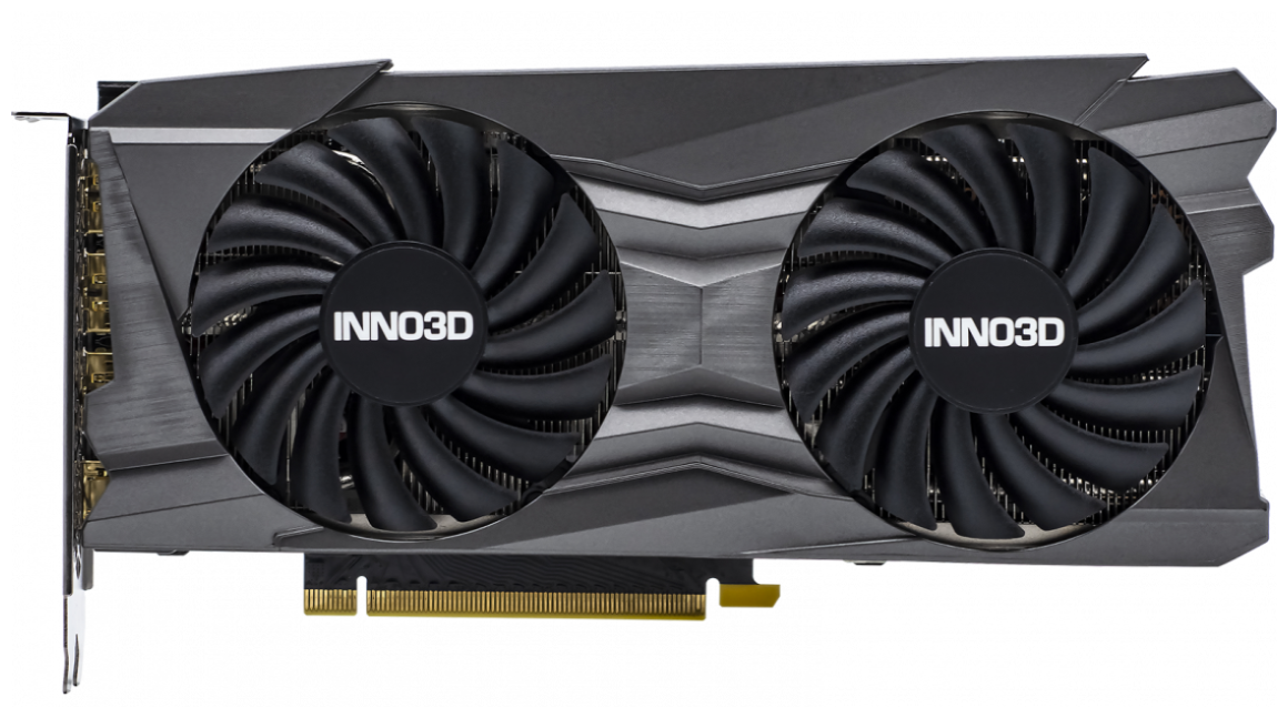 Видеокарта 8 Gb INNO3D GeForce RTX 3060 Ti TWIN X2 OC LHR (N306T2-08D6X-119032DH) RTL