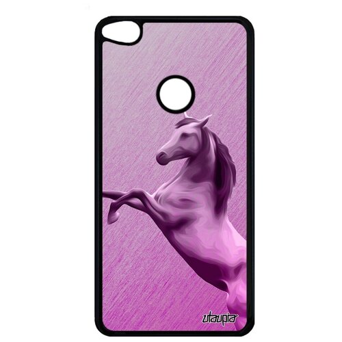 фото Защитный чехол на телефон // huawei p9 lite 2017 // "лошадь" мустанг жеребенок, utaupia, розовый