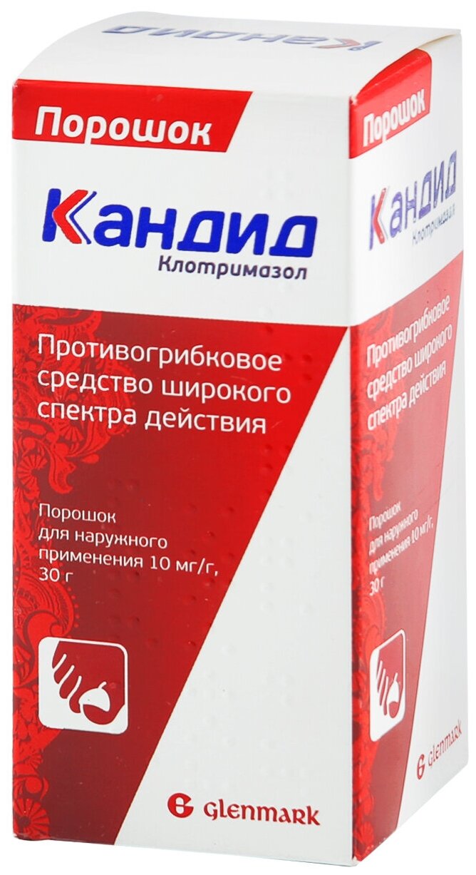 Изображение Кандид пор. наружн., 1%, 30 г