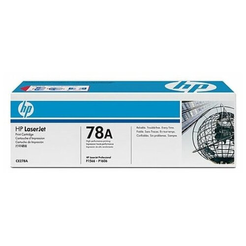 Тонер-картридж - HP LaserJet CE278A Black Print Cartridge