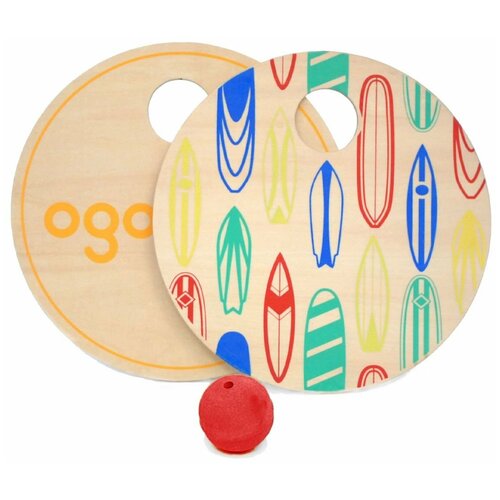 Набор для игры в теннис OgoSport Surf Paddle Ball Hangtag (PBW02)