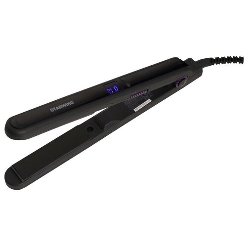 Выпрямитель для волос STARWIND SHE1103 черный и фиолетовый 182000₽