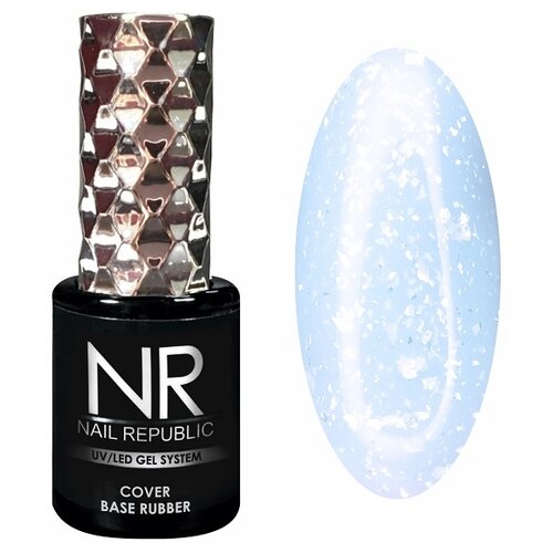 Nail Republic Базовое покрытие Cover Base Rubber MILK SHAKE, №112, 10 мл